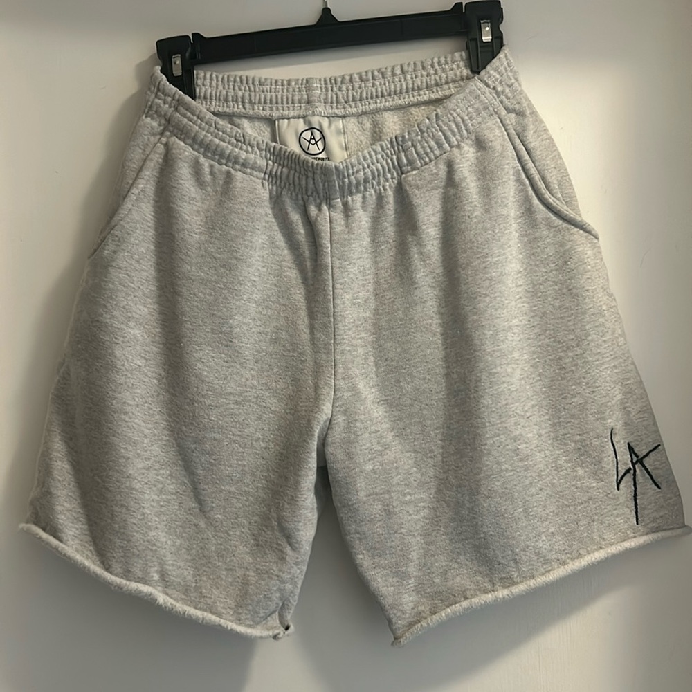 Local Authority mens LA SLASH FLEECE SHORT size medium